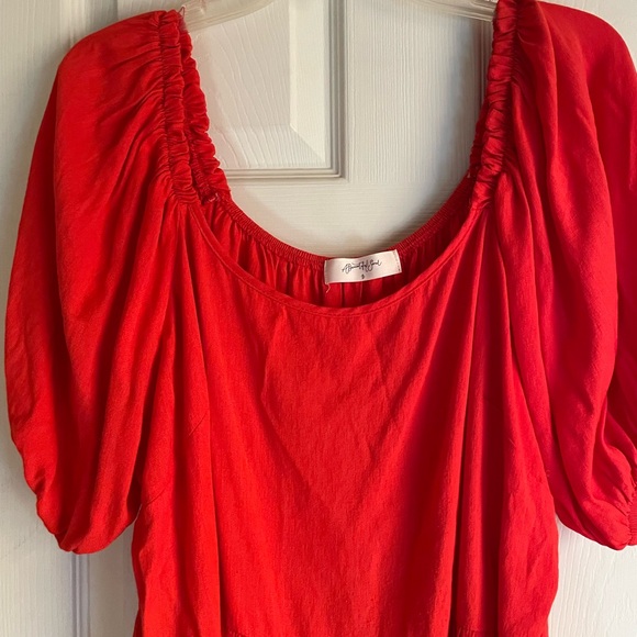 NWOT Beautiful Soul Women's Size B (18-20) Red Top - Picture 6 of 16